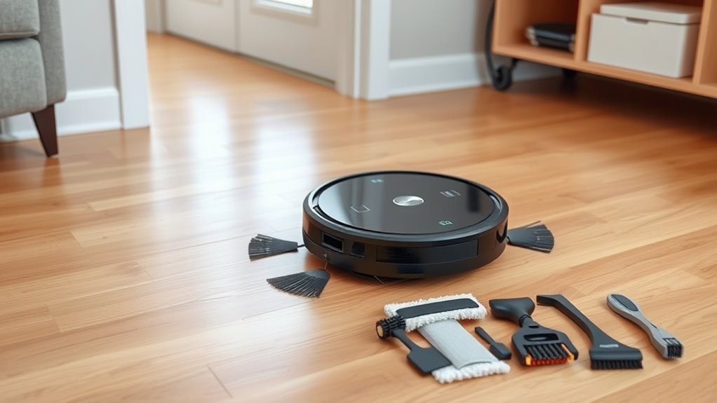 limited attachments for detailed cleaning