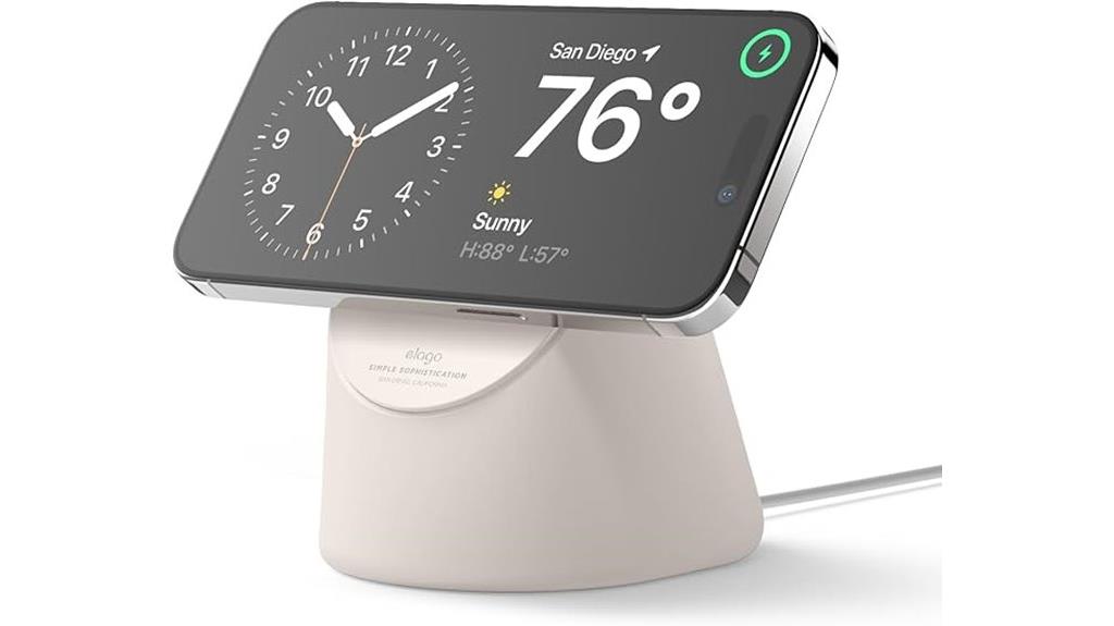 magsafe silicone charging stand