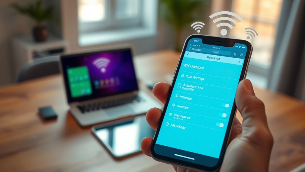 manage hotspot connected devices