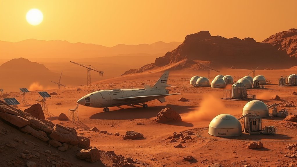 mars resource processing technology