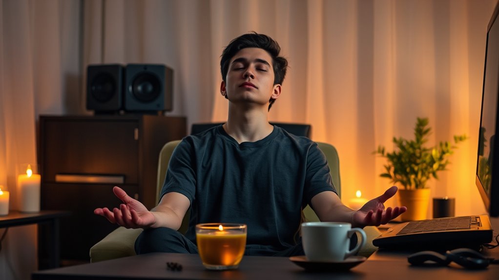 mindfulness reduces gaming stress