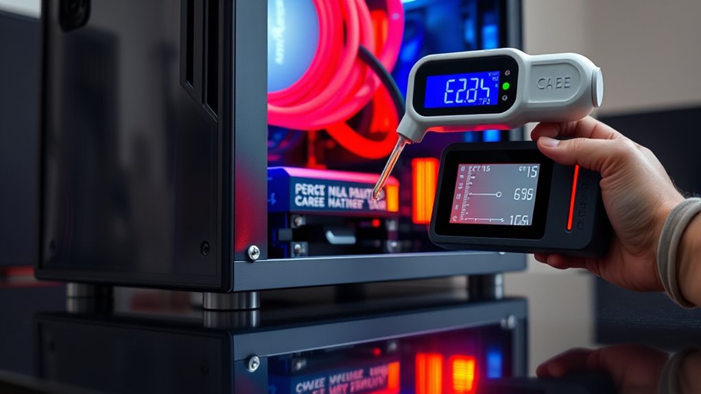 monitor and manage computer temperature