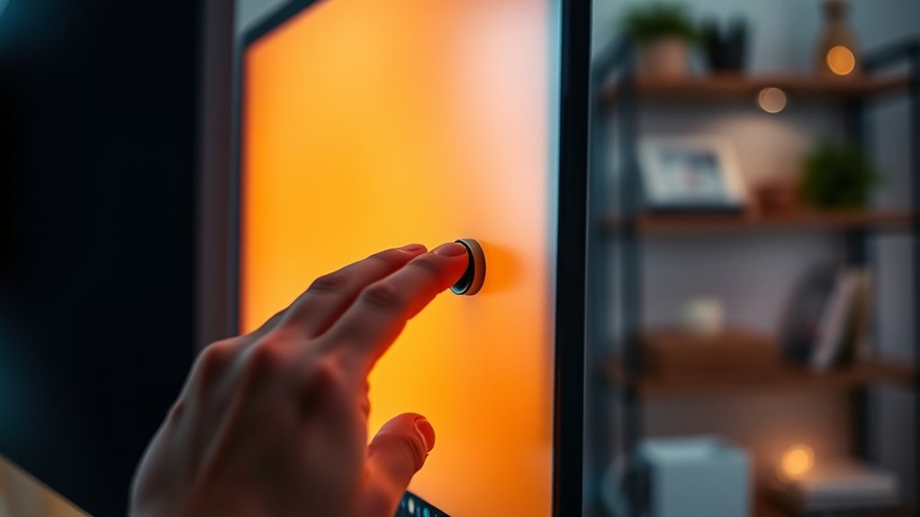 optimize display for comfort