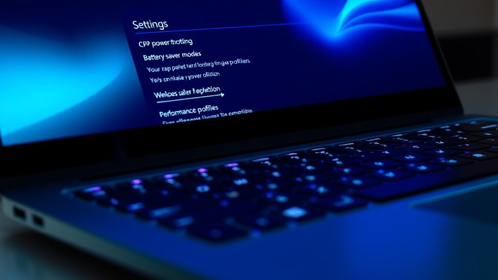 optimize performance and battery