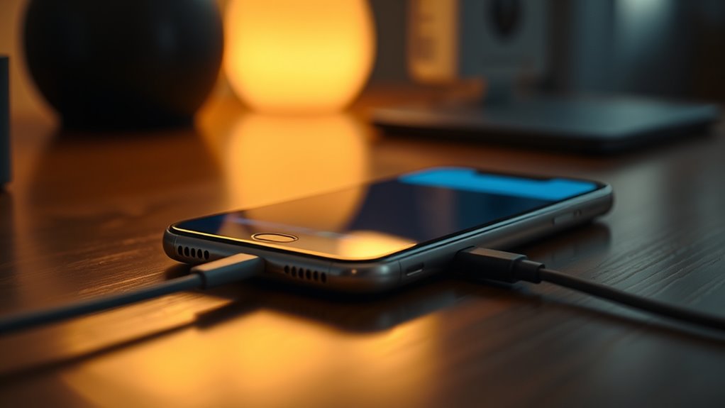 overcharging causes heat damage