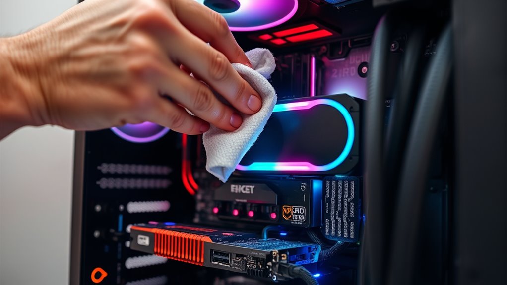 perform regular hardware maintenance