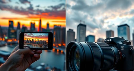 phone vs professional camera