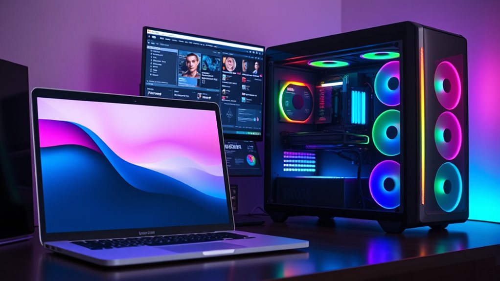 platform specific software support