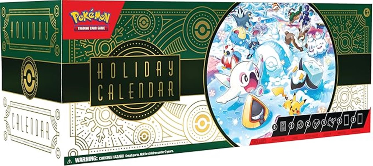 pok mon tcg holiday calendar