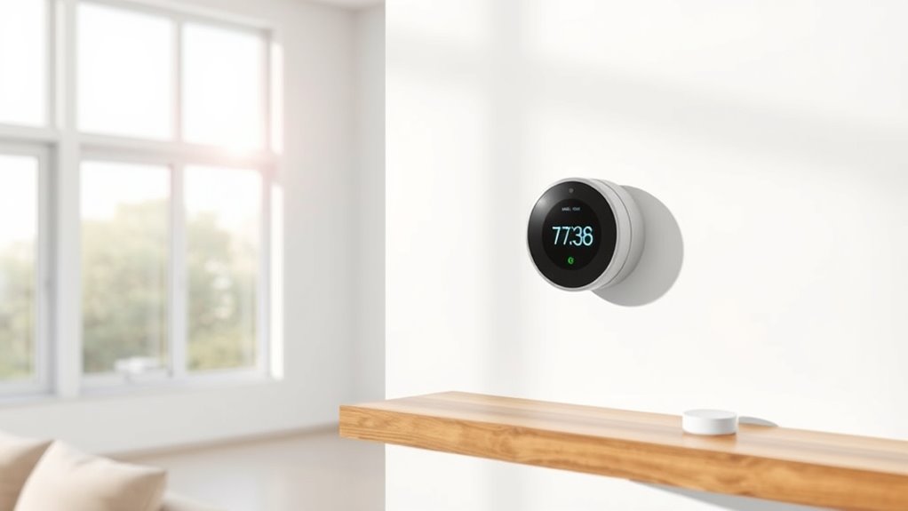 portable wireless smart thermostats