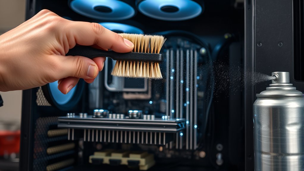 power off handle carefully