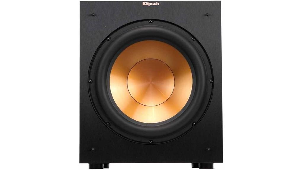 powerful deep bass subwoofer
