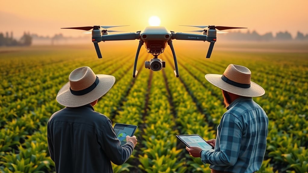 precision drone crop management