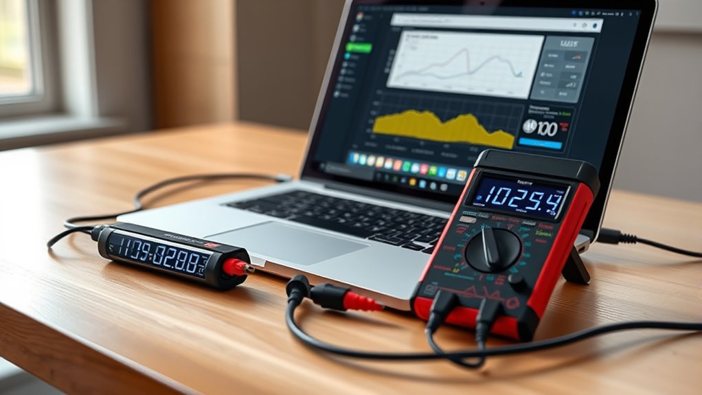 prepare laptop before calibration