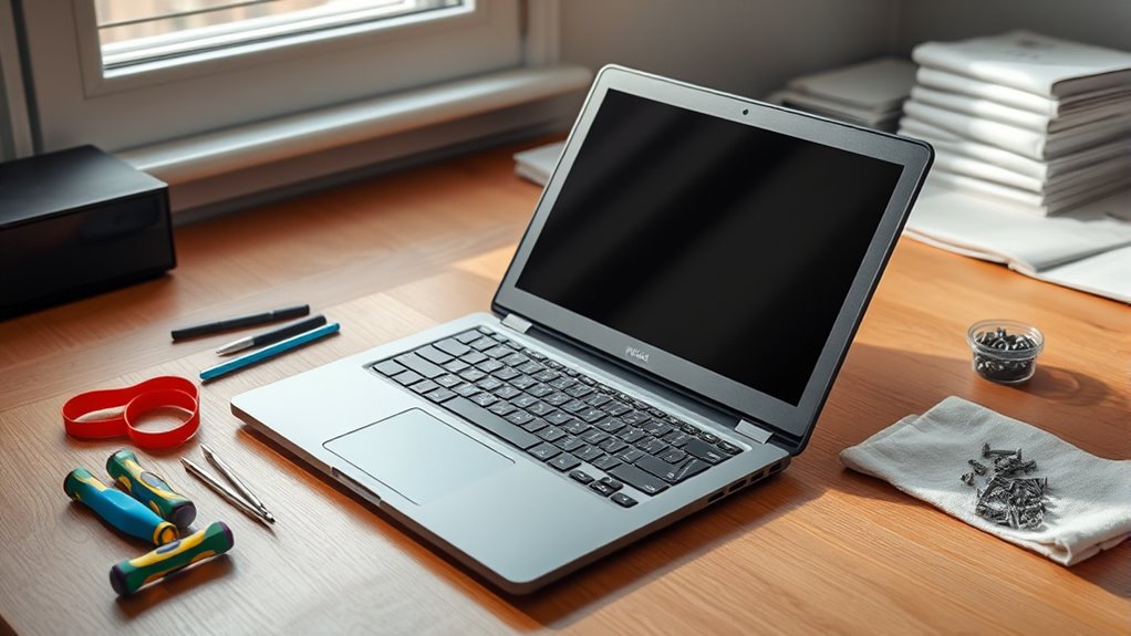 prepare tools and workspace