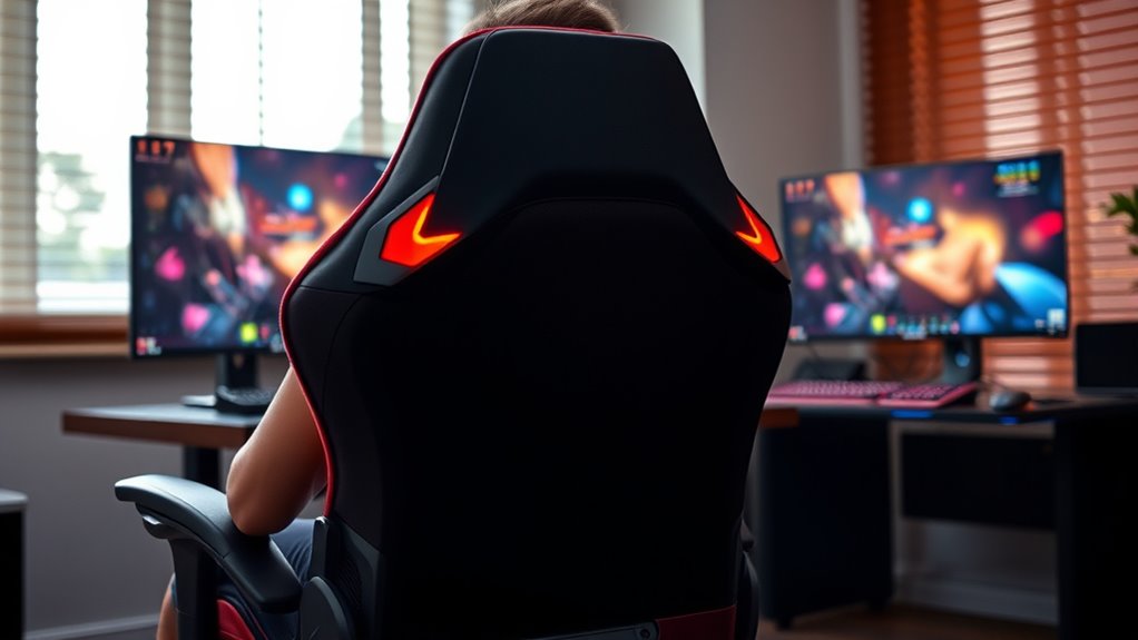 proper posture boosts gaming performance