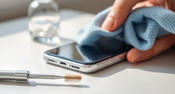 proper smartphone cleaning techniques