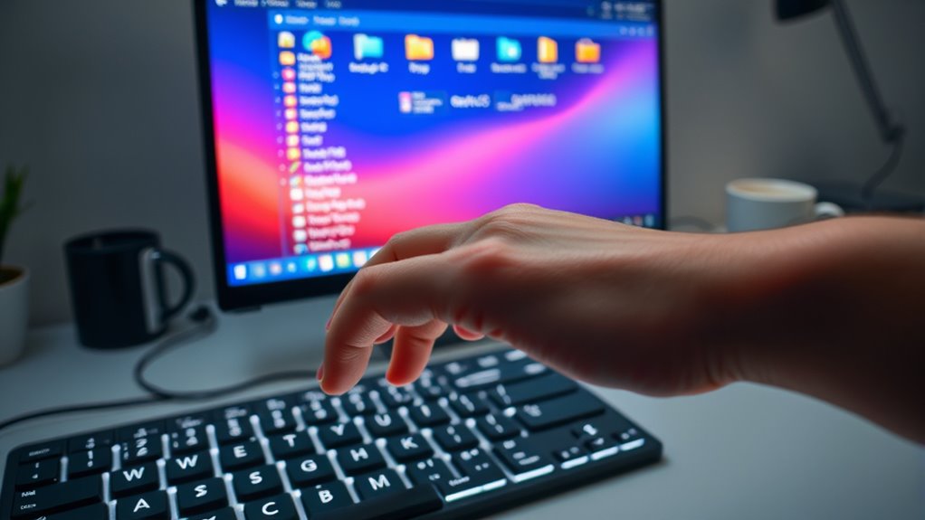 quick keyboard file navigation