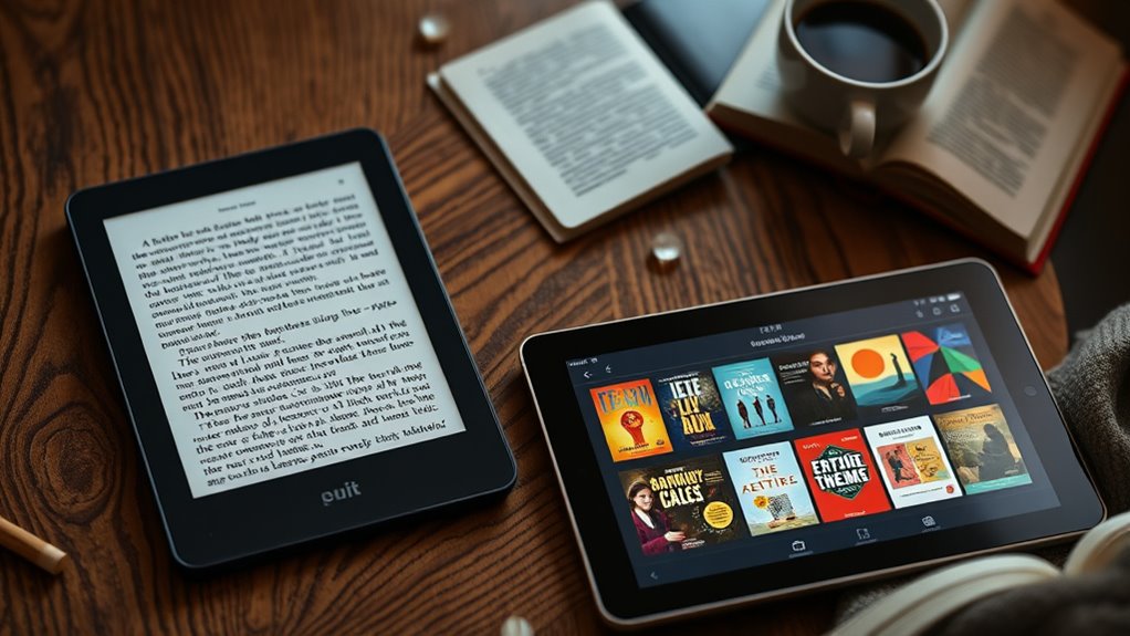 reading customization features comparison