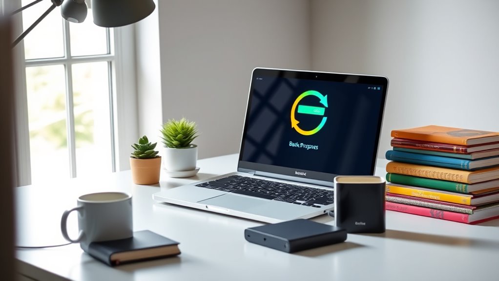 regularly back up data