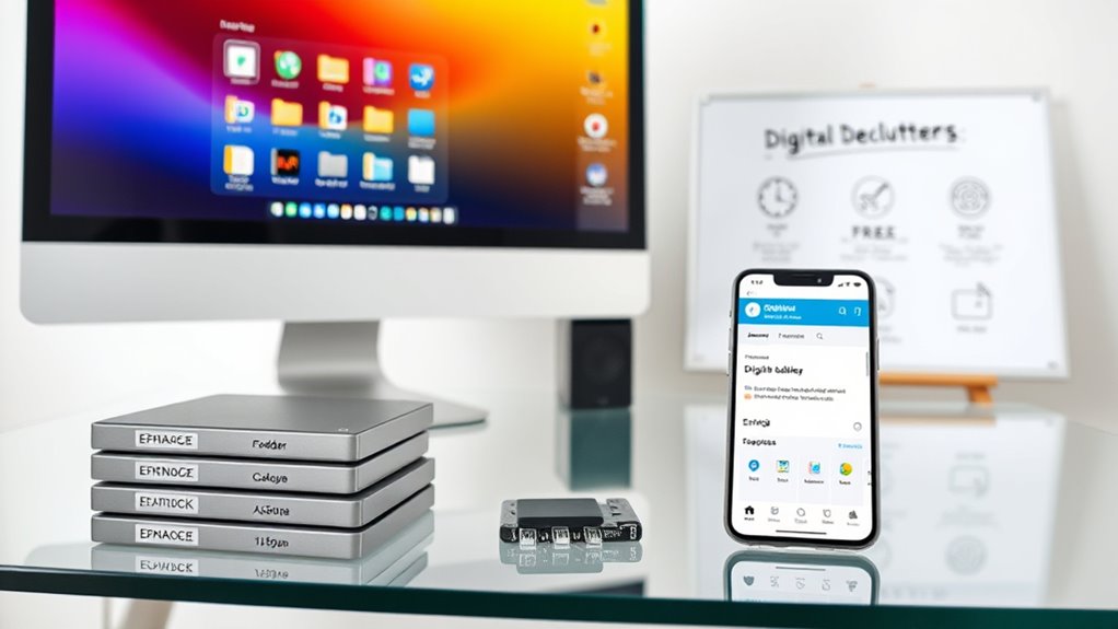 regularly review and organize