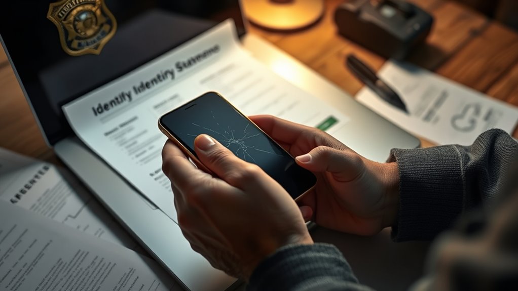 report theft to authorities