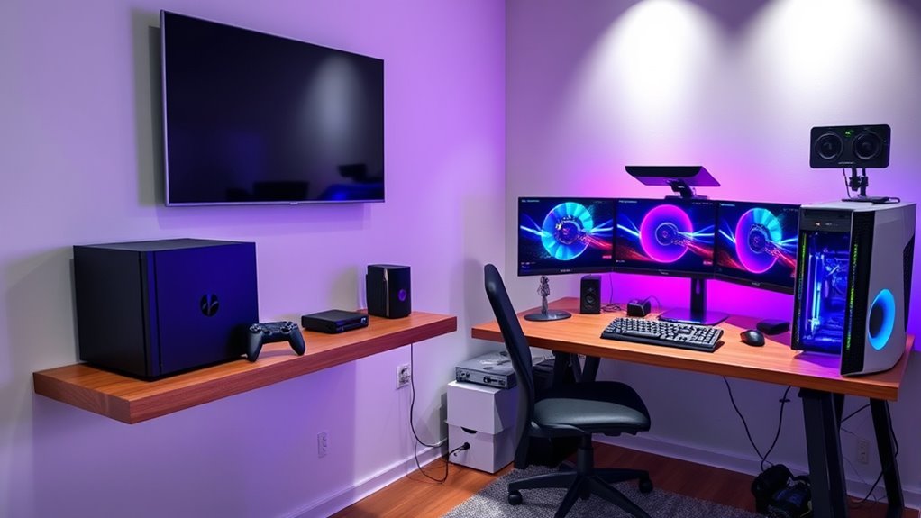 room size and setup