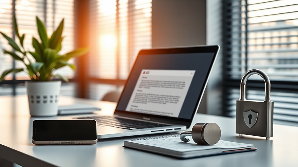 secure email data handling