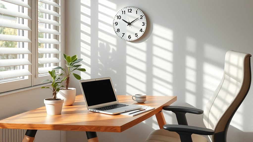 set boundaries and schedule