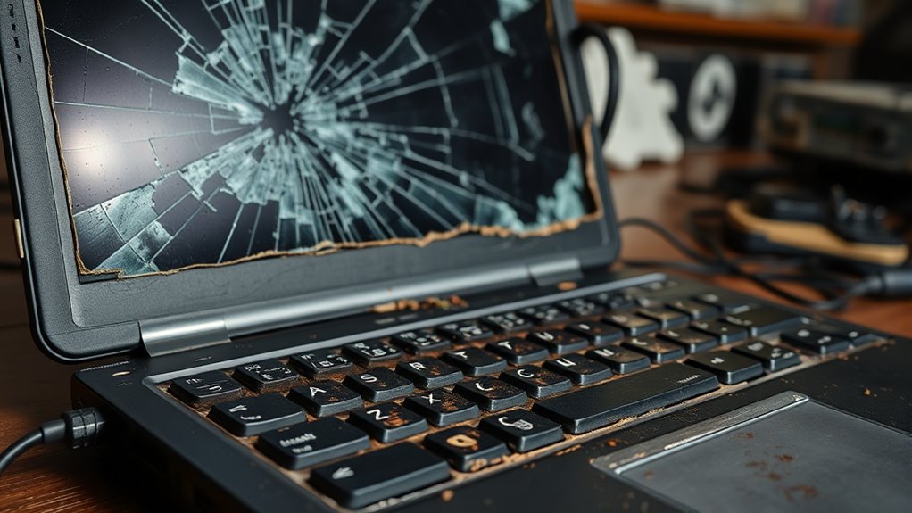 signs of hardware damage