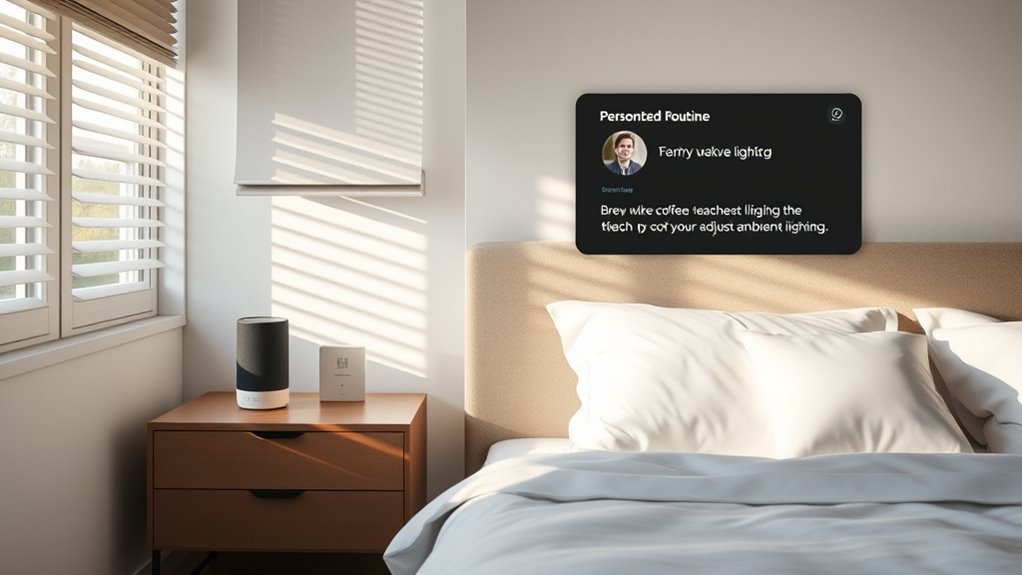 smart home morning routines