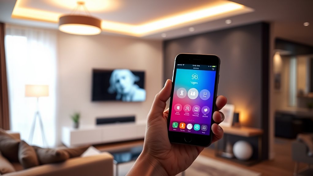 smartphone controls all devices