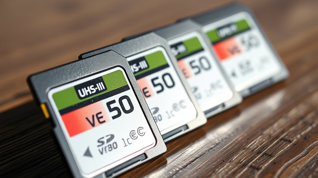 speed capacity durability compatibility