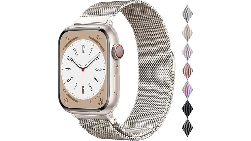 stainless steel apple watch band