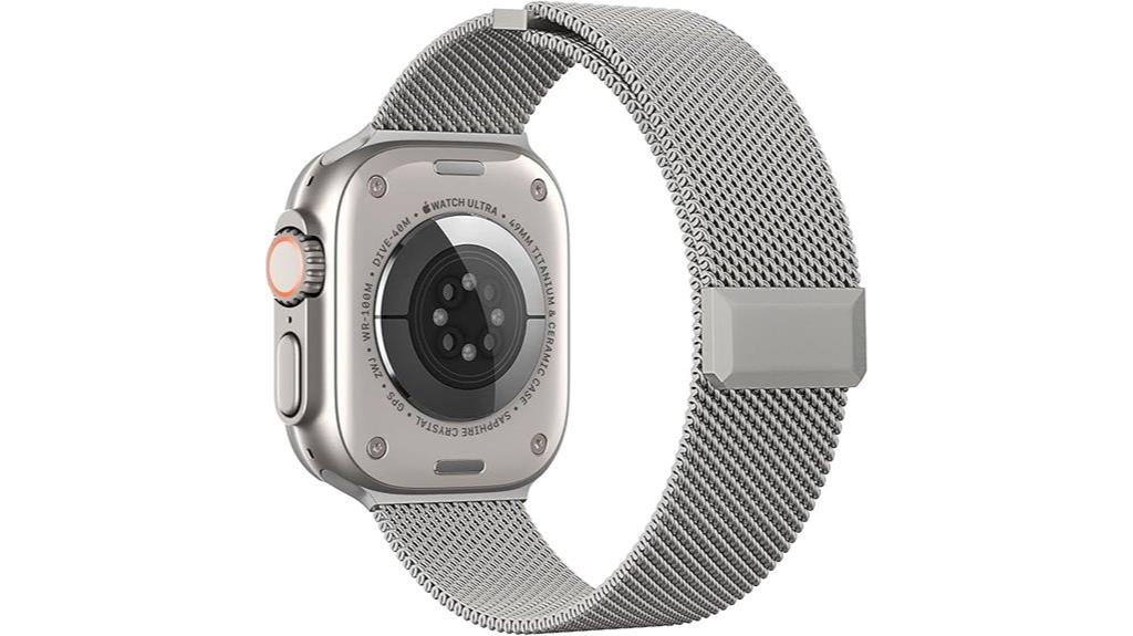 stainless steel apple watch band