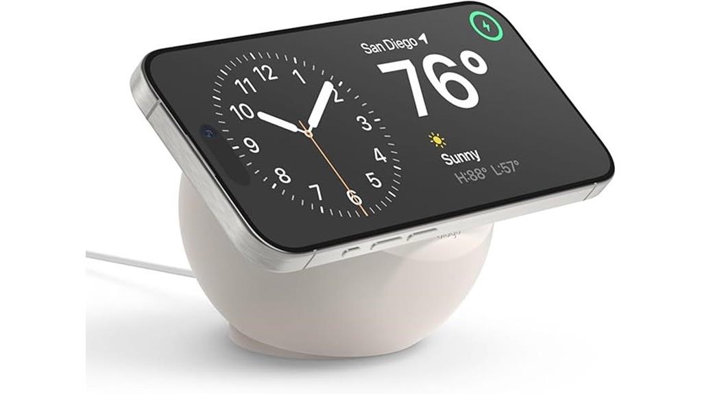 stone silicone magsafe stand