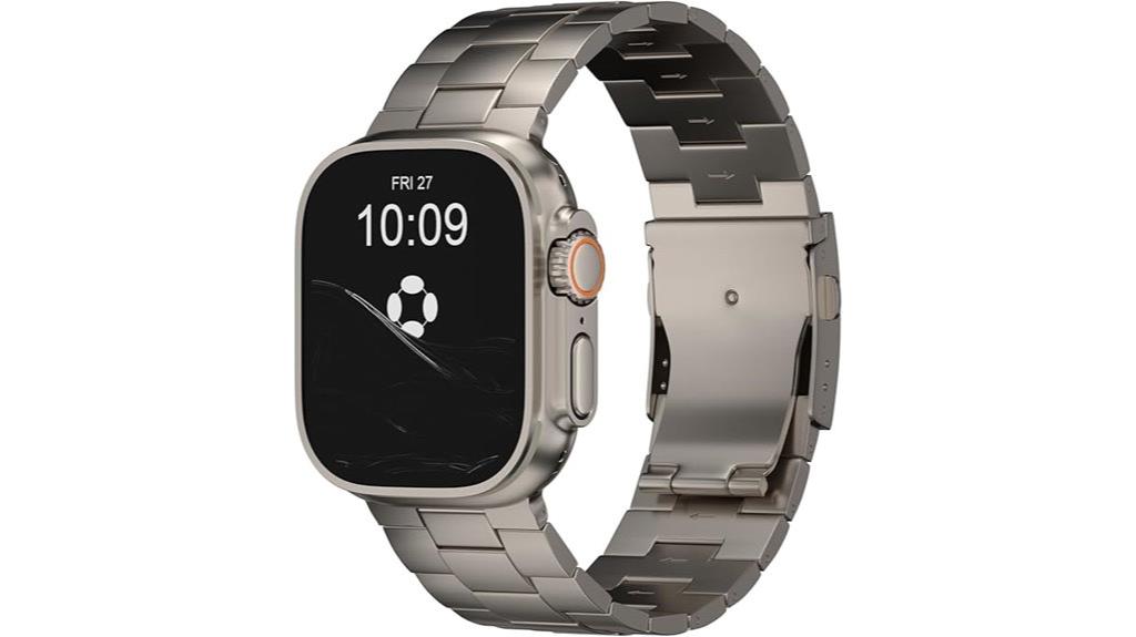 titanium band for apple watch