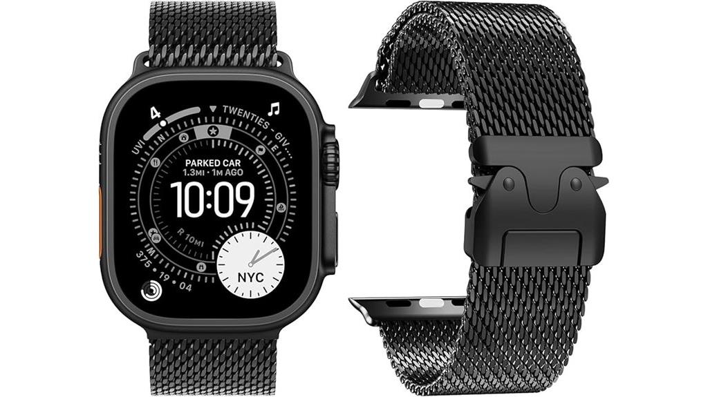 titanium loop band for apple