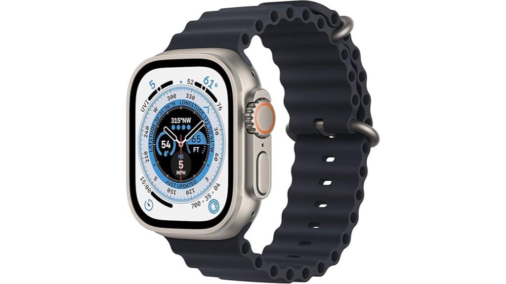 titanium ocean band watch