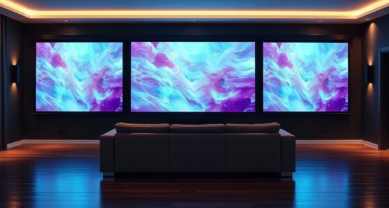 top 120 inch motorized screens