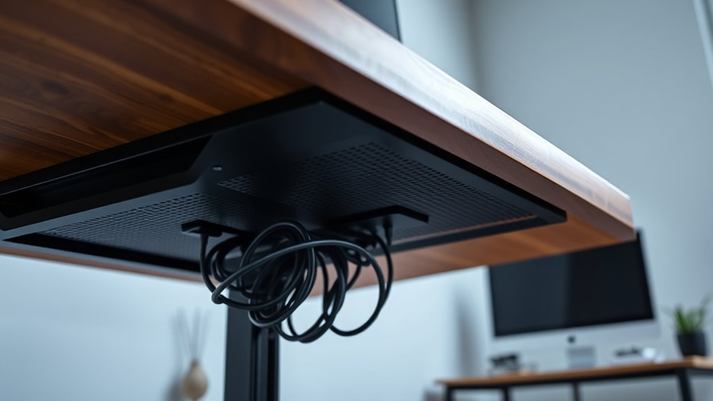 top metal cable management