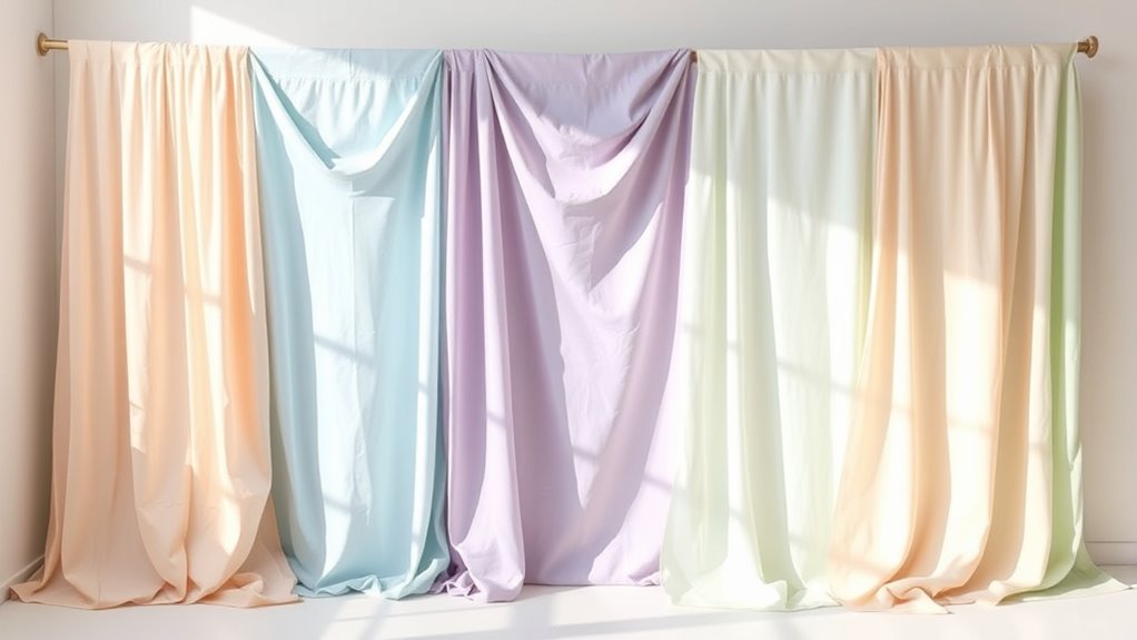 top muslin backdrop sets