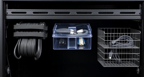 top rackmount cable management