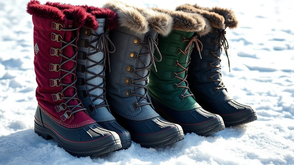 top women s waterproof snow boots