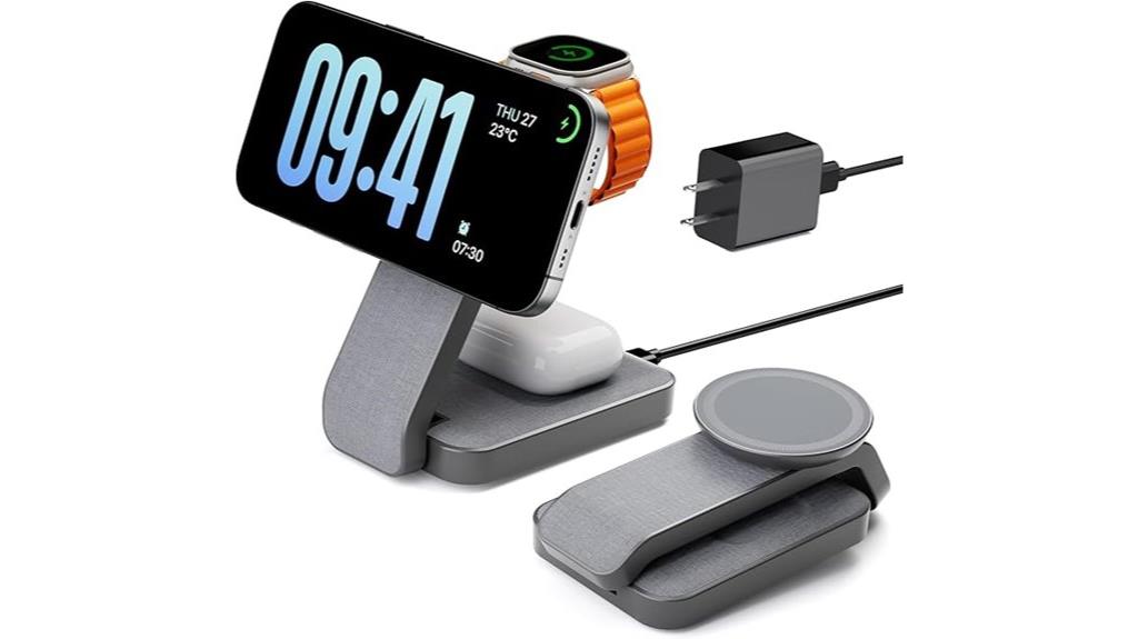 triple functional magsafe charger