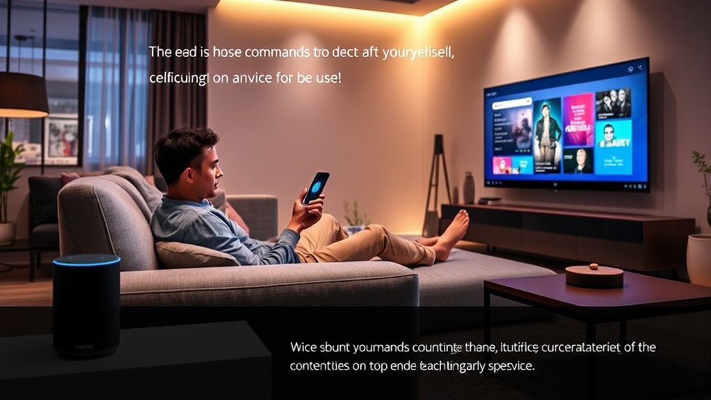 use contextual voice commands