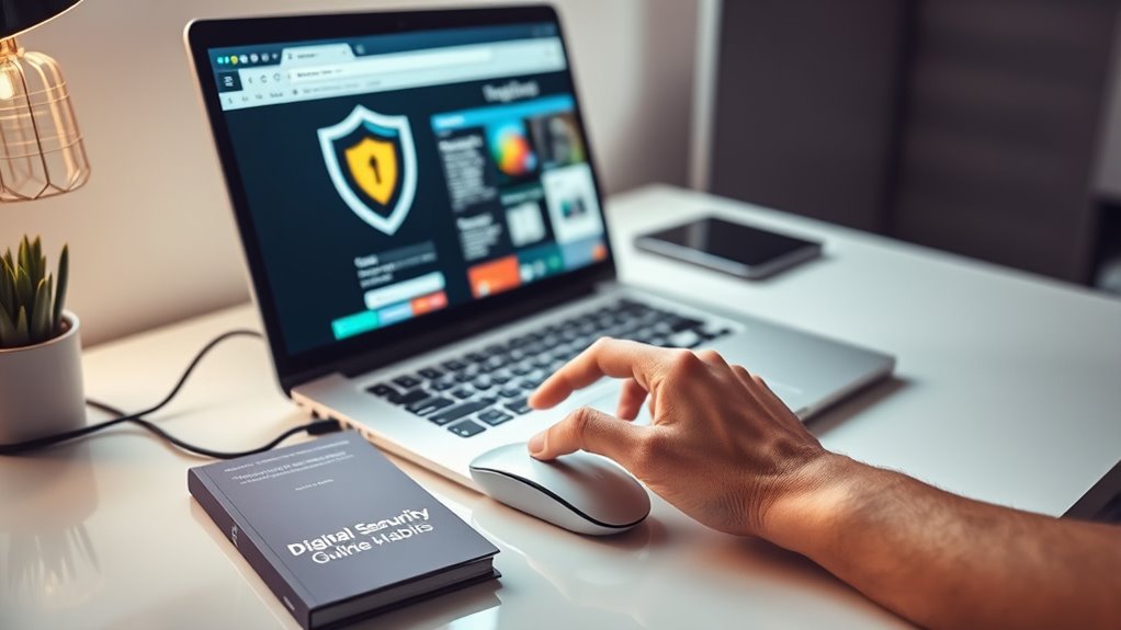 use secure websites regularly