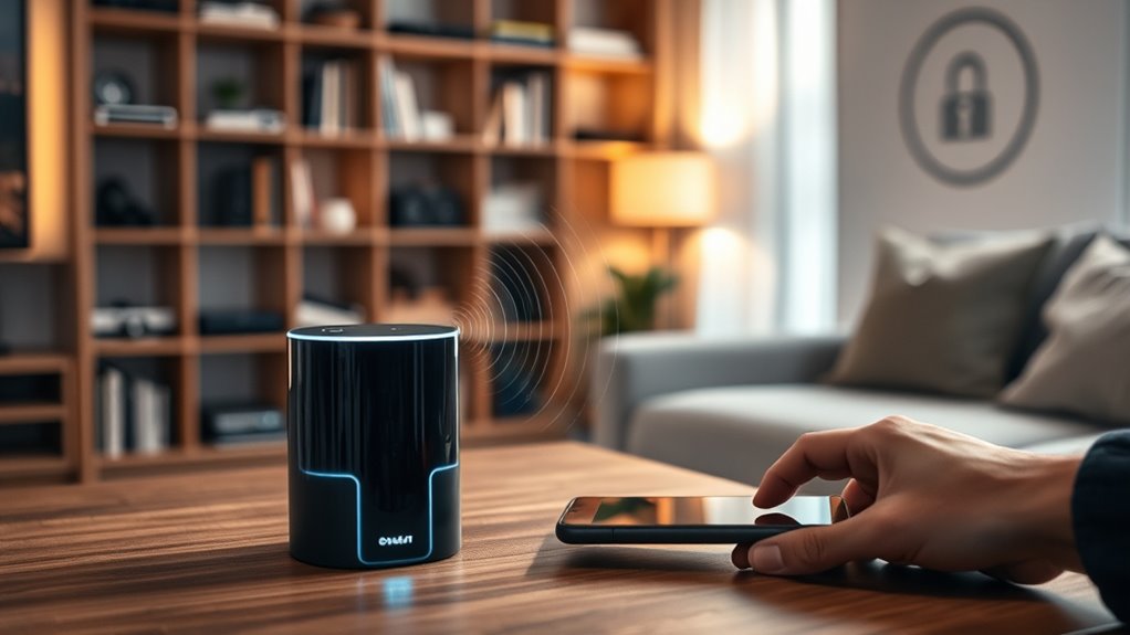 voice data is stored securely