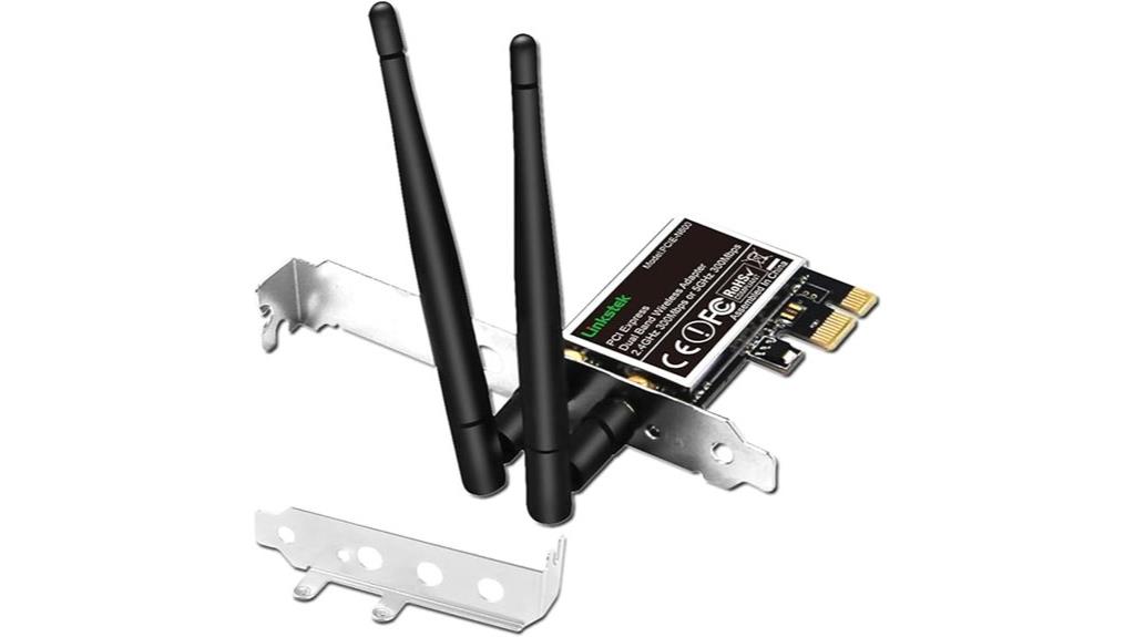 wireless n pcie adapter