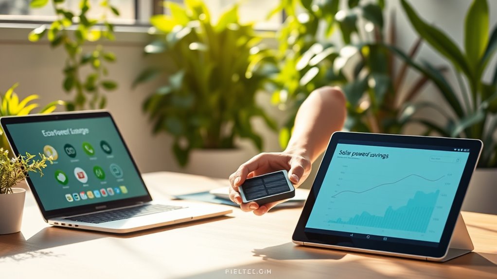 eco friendly tech usage